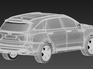 Kia Sorento 2021 Model 3D