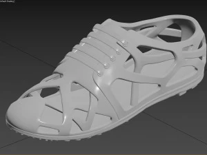 새로운 현대 신발 3D 프린트 모델 3D 프린트 모델