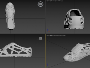 New Modern Shoe 3D Print Model Modèles 3D en vedette