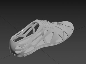 New Modern Shoe 3D Print Model Modèles 3D en vedette