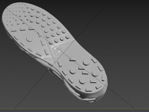 New Modern Shoe 3D Print Model Modèles 3D en vedette
