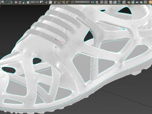 New Modern Shoe 3D Print Model Modèles 3D en vedette