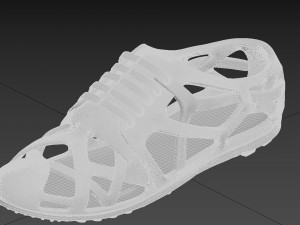 New Modern Shoe 3D Print Model Modèles 3D en vedette