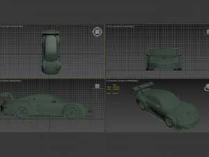 Porsche 911 GT3 2020 3D Print Model