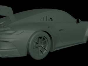 Porsche 911 GT3 2020 3D Print Model