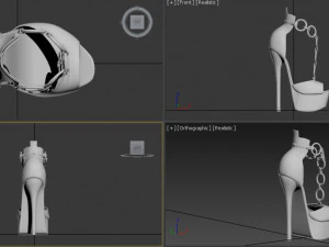 Sandals For Ladies 3D Model
