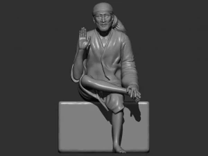 シルディのサイババ 3D プリントモデル 3Dプリントモデル