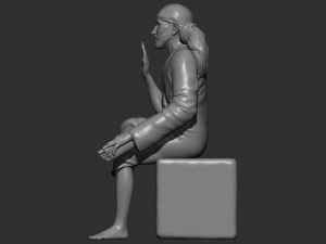 Sai Baba of Shirdi 3D Print Model 3D Принт Модель