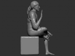 Sai Baba of Shirdi 3D Print Model 3D Принт Модель