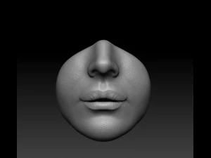 Lip 3D-printmodel 3D printmodel