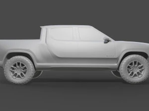 Rivian R1T 3D MODEL 3D Print Model