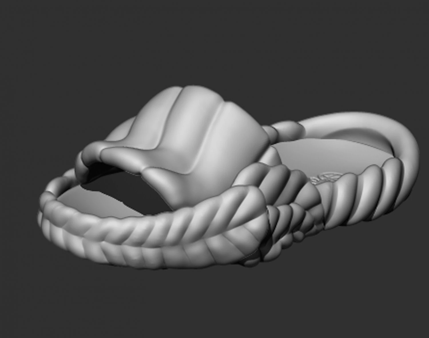 Slipper 3D Print Model 3D Print Model .c4d .max .obj .3ds .fbx .stl .blend