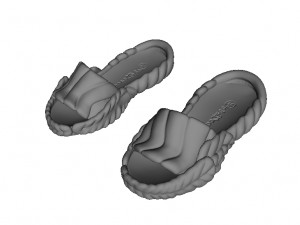 Slipper 3D Print Model 3D Print Model