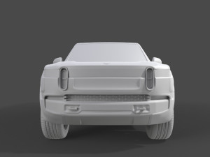 RIVIAN R1S 3D PRINT MODEL Modèles 3D en vedette