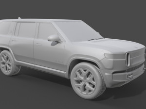 RIVIAN R1S 3D PRINT MODEL 3D Print Model