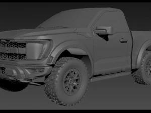 F-150 Raptor 2023 Modello 3D
