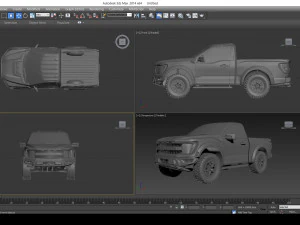 F-150 Raptor 2023 3D Model