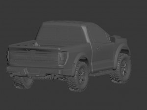 F-150 Raptor 2023 3D Модель