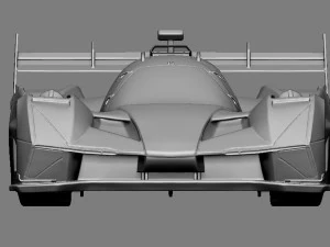 SC63 Racecar 2024 3D Print Model 3D Print Model