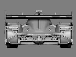 SC63 Racecar 2024 3D Print Model 3D Print Model