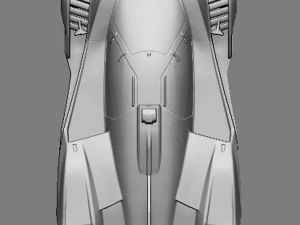 SC63 Racecar 2024 3D Print Model 3D Print Model