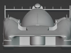 Glickenhaus SCG 007 2024 3D Print Model Model do druku 3D