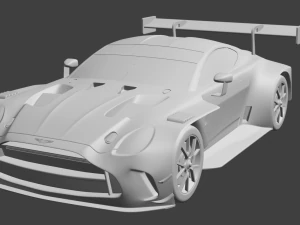 ASTON MARTIN VINTAGE GT3 2023 3D PRINT MODEL 3D Print Model