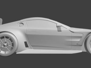 ASTON MARTIN VINTAGE GT3 2023 3D PRINT MODEL Model do druku 3D