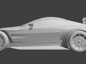 ASTON MARTIN VINTAGE GT3 2023 3D PRINT MODEL Model do druku 3D