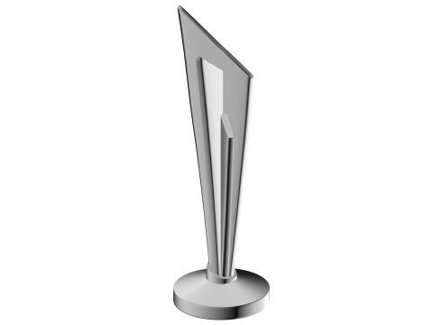 T20 WORLDCUP TROPHY 3D MODEL 3D 프린트 모델