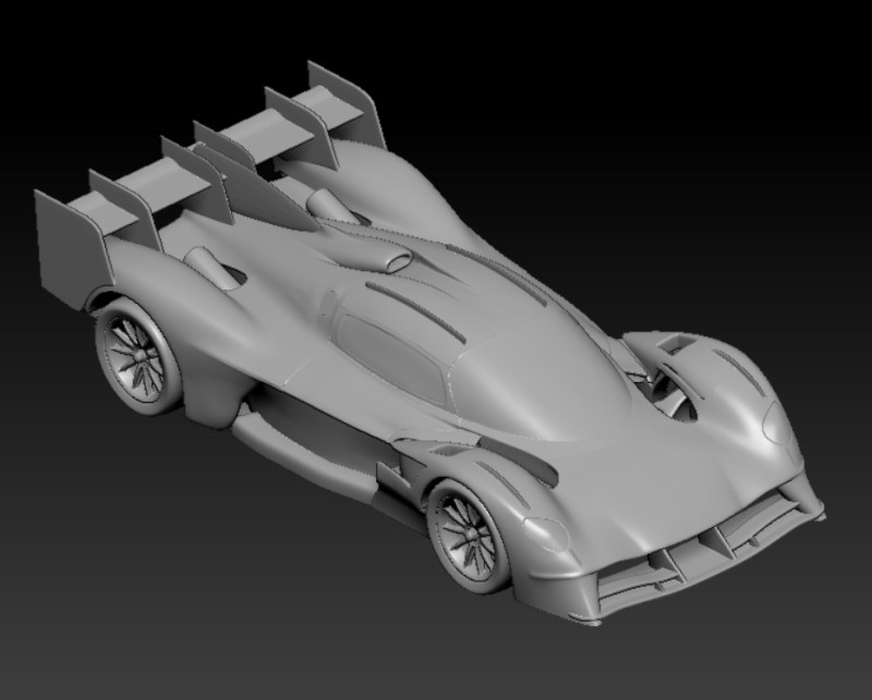 ASTON MARTINVALKYRELMH 2024 3D MODEL 3D Принт Модель .c4d .max .obj .3ds .fbx .stl .blend 