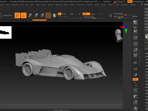 ASTON MARTINVALKYRELMH 2024 3D MODEL 3D Print Model