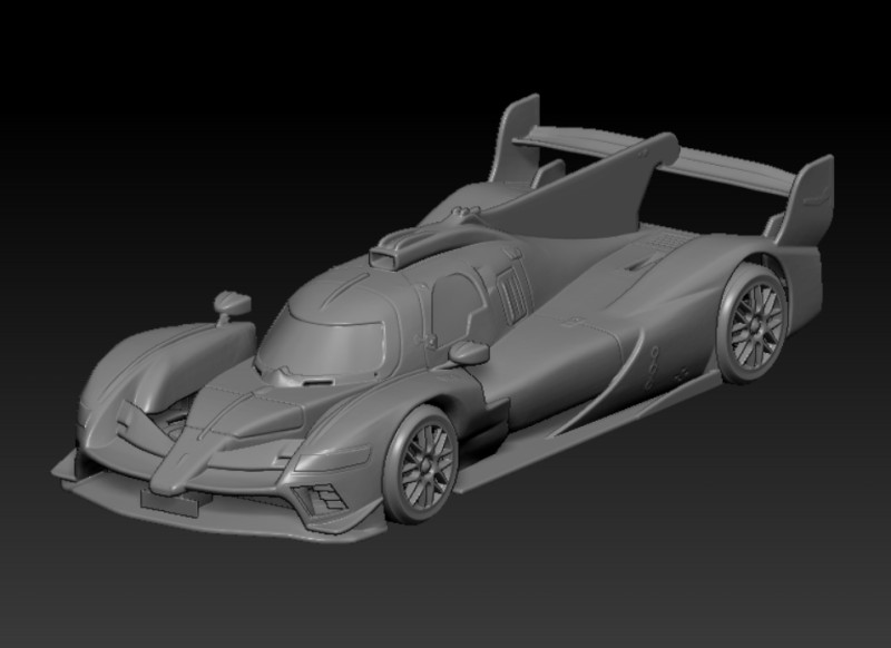 Vanwall Floyd 2025 3D Baskı Modeli .c4d .max .obj .3ds .fbx .stl .blend
