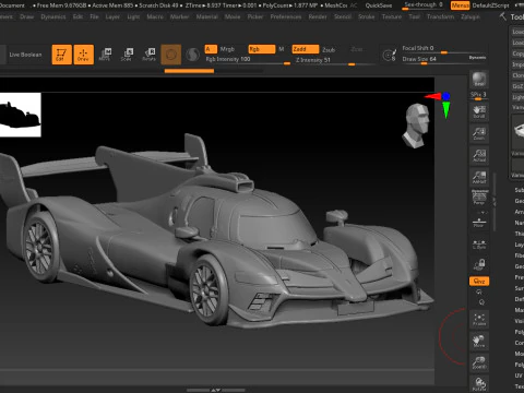 Vanwall Floyd 2025 3D Print Model