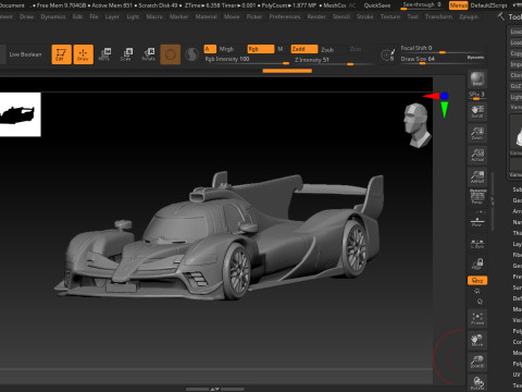 Vanwall Floyd 2025 3D Baskı Modeli