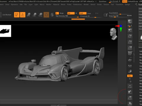 Vanwall Floyd 2025 3D Print Model