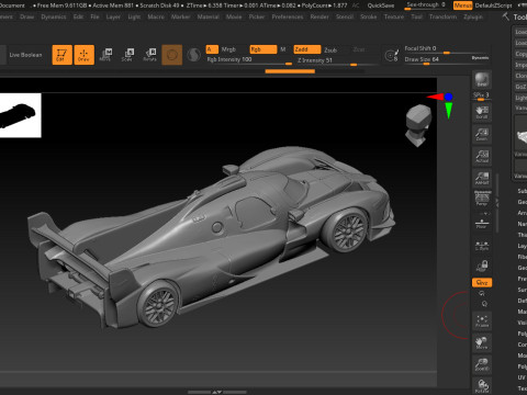 Vanwall Floyd 2025 3D Baskı Modeli