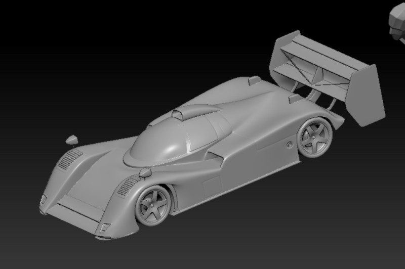 Jaguar xjr 14 3D Print Model 3D Принт Модель .c4d .max .obj .3ds .fbx .stl .blend 