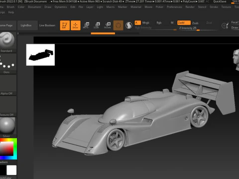 Jaguar xjr 14 3D Print Model 3D Print Model