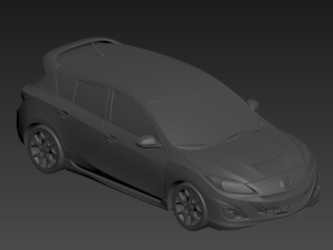 Mazda speed 3 3D Print Model