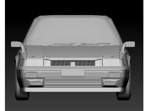 Honda Prelude 3D Принт Модель