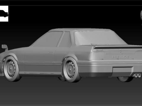 Honda Prelude 3D Принт Модель