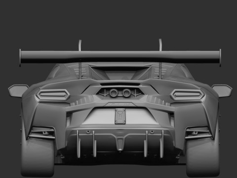 GT car 2025 3D Print Model