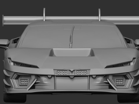 GT car 2025 3D Print Model