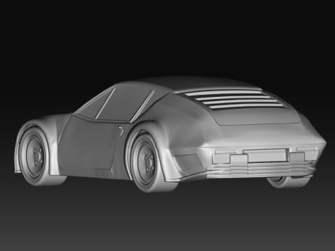 Renault Alpine A310 3D Print Model