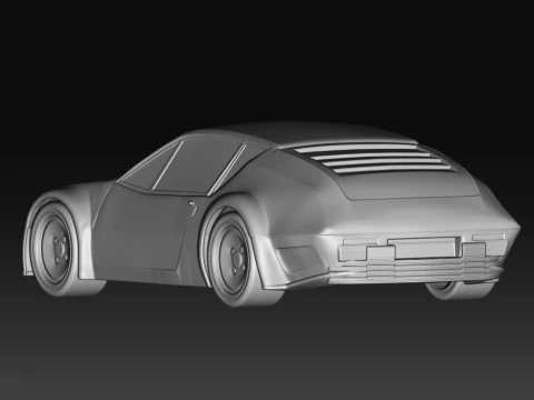 Renault Alpine A310 3D Print Model