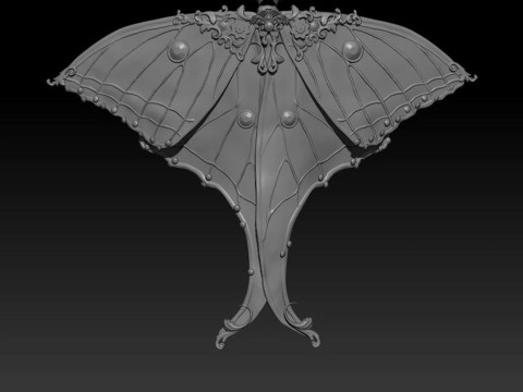 Мотылек 3D-модель для печати 3D Принт Модель