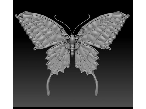 Kelebek 3D Baskı Modeli 3D Baskı Modeli