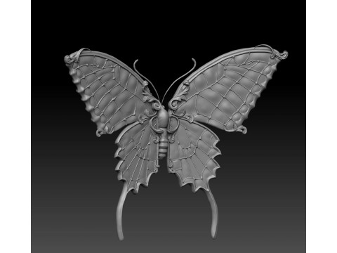 蝴蝶 3D 打印模型 3D 打印模型