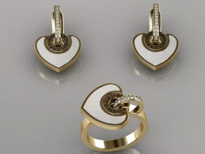 Bvlgari komplekt 3D Model